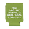 Drink Koozies-Can & Bottle Sleeves-About Face Designs-Football Season-Inspired Wings Fashion