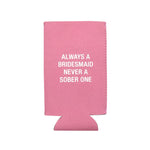Slim Koozies-Can & Bottle Sleeves-About Face Designs-Bridesmaid-Inspired Wings Fashion