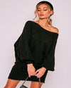 Cable Knit Sweater Dress-Dresses-Vine & Love-Small-Inspired Wings Fashion