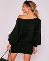 Cable Knit Sweater Dress-Dresses-Vine & Love-Small-Inspired Wings Fashion