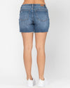 High Waist Mid Thigh Short-bottoms-Judy Blue-Small-Inspired Wings Fashion