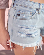 Hazel Boyfriend Shorts-bottoms-KanCan-0-Light Denim-Inspired Wings Fashion