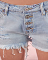 Hazel Boyfriend Shorts-bottoms-KanCan-0-Light Denim-Inspired Wings Fashion