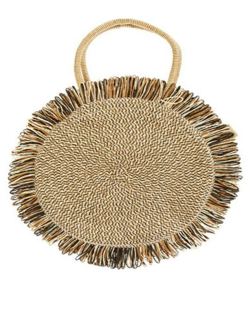 Buy Round Rattan Bags Woman Handwoven Straw Purse Bag Crossbody Shoulder  Leather Straps Natural Chic Leather Buckle at Amazon.in