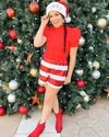 Candy Cane Shorts-Shorts-Why Dress-Small-Inspired Wings Fashion