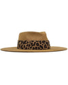 Myla Straw Rancher Hat-Hat-Olive & Pique-Mocha-Inspired Wings Fashion