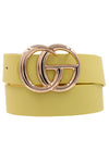 Gorgeous Metal Ring Buckle Belt-Accessories-ARTBOX-Lemon-Inspired Wings Fashion
