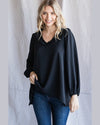 Solid Top with Frill-Shirts & Tops-Jodifl-Small-Inspired Wings Fashion
