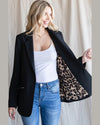 Leopard Lined Blazer-Jacket-Jodifl-Small-Black-Inspired Wings Fashion