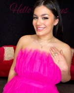 Tulle Tube Top-Top-Entro-Small-Hot Pink-Inspired Wings Fashion