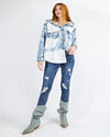 Bleached Denim Jacket-Jacket-Easel-Small-Washed Denim-Inspired Wings Fashion