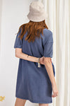Dreamer's Distressed Dress-Dresses-Easel-Small-Ash-Inspired Wings Fashion