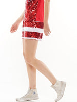 Candy Cane Shorts-Shorts-Why Dress-Small-Inspired Wings Fashion