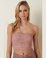 Corset Lace Top-Clothing-Mittoshop-Small-Dusty Mauve-Inspired Wings Fashion