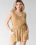 Washed Sleeveless Romper-Romper-Jodifl-Small-Toffee-Inspired Wings Fashion