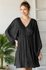 Dolman Dress-Inspired Wings Fashion-Small-Black-Inspired Wings Fashion