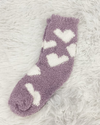 Heart Fuzzy Socks-Socks-Alibaba-Sage-Inspired Wings Fashion