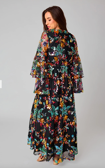 Colette Long Sleeve Maxi Dress-Dresses-BuddyLove-Extra Small-Boca-Inspired Wings Fashion