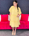 Mineral Washed Gauze Dress-dress-Easel-Small-Coral-Inspired Wings Fashion