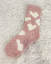 Heart Fuzzy Socks-Socks-Alibaba-Sage-Inspired Wings Fashion