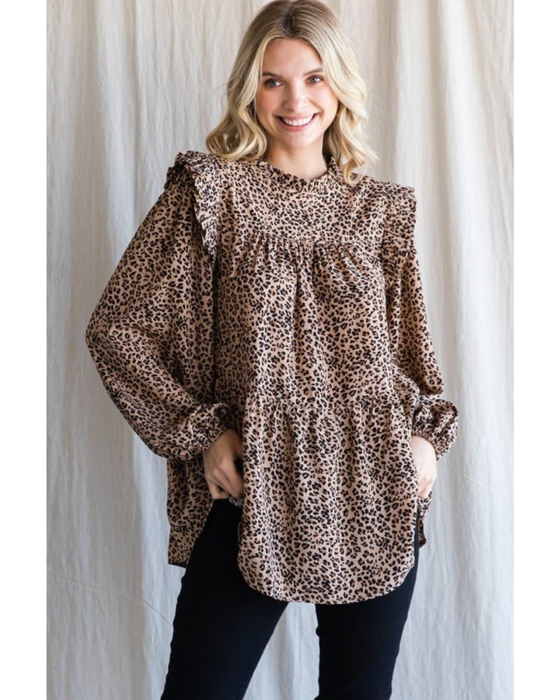 Melody Leopard Top-Jodifl-Small-Taupe-Inspired Wings Fashion