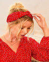 Heart Print Satin Hairband-Accessories-Main Strip-XS-Red-Inspired Wings Fashion