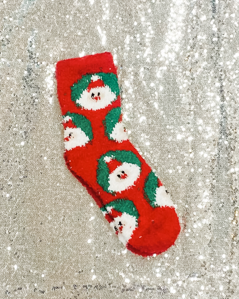Christmas Character Fuzzy Socks-Socks-Alibaba-Elf-Inspired Wings Fashion