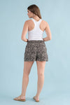 Polka Dot Waist Tie Shorts-Shorts-Cozy Co.-Small-Brown-Inspired Wings Fashion