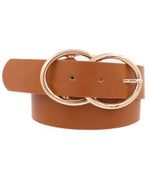Double Metal Ring Buckle Belt-Accessories-ARTBOX-Brown-Inspired Wings Fashion