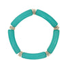 Acrylic Bamboo Stretch Bracelet-Bracelets-What's Hot Jewelry-Teal-Inspired Wings Fashion