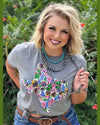 Texas Wildflowers Tee-Shirts & Tops-Texas True Threads-Small-Inspired Wings Fashion