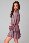 Grace Long Sleeve Mini Dress-Dresses-BuddyLove-Extra Small-Forget Me Not-Inspired Wings Fashion