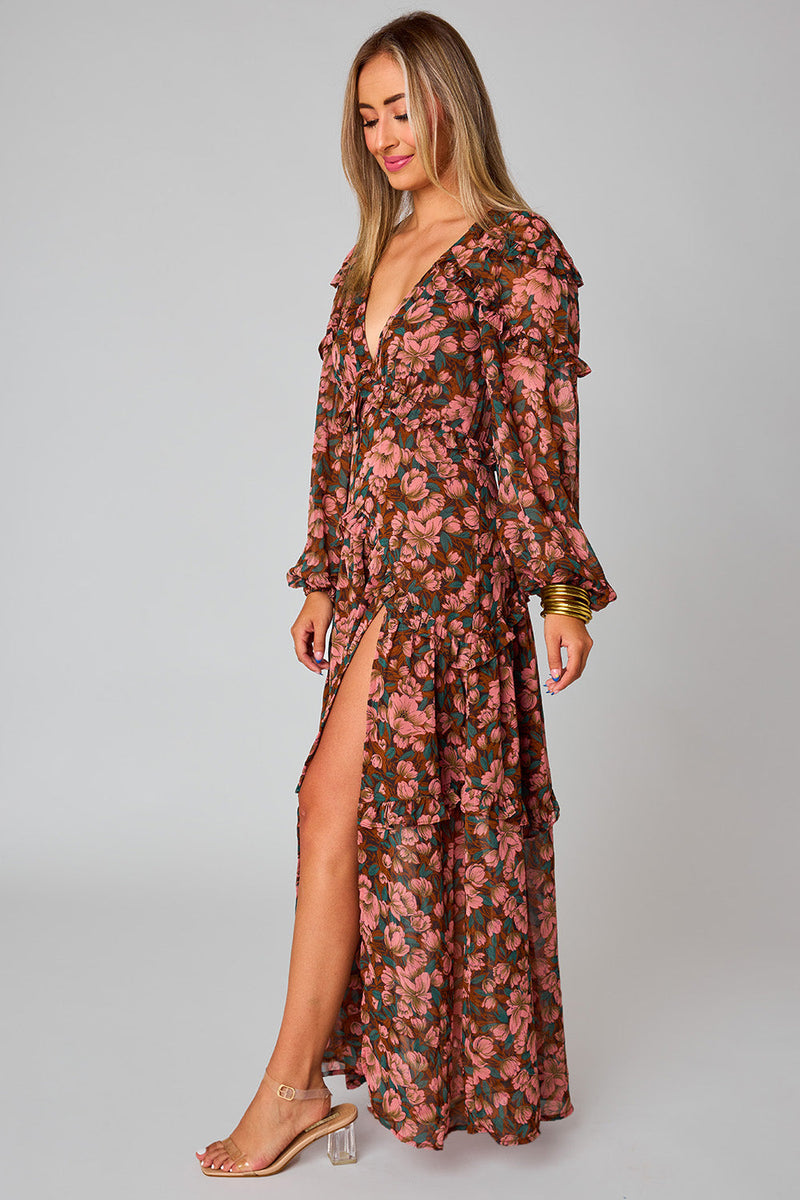 Pia Long Sleeve Maxi Dress-Dresses-BuddyLove-Extra Small-Lost Lovers-Inspired Wings Fashion