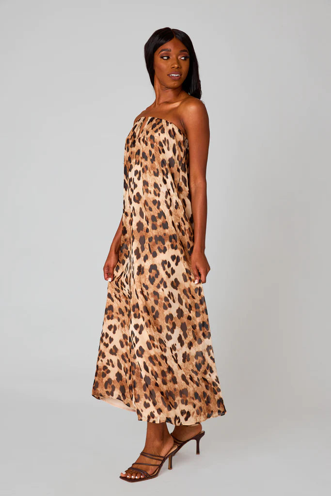 Zimmermann melody 2024 dress leopard