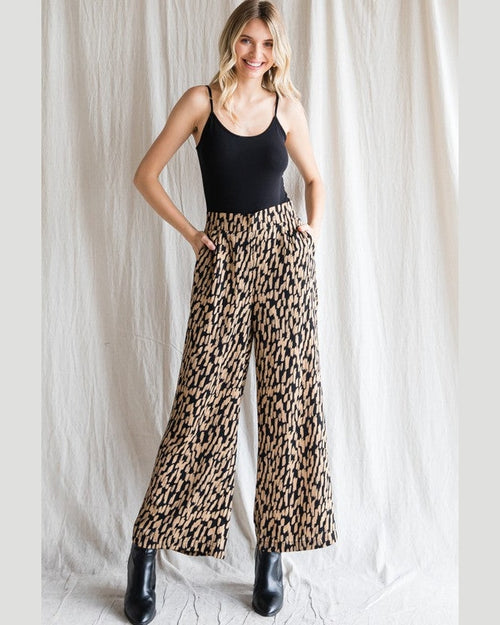 Cheetah Wide Leg Pants-bottoms-Jodifl-Small-Inspired Wings Fashion