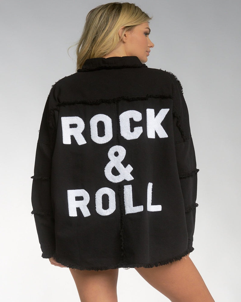 Rock & Roll Devan Jacket-Jacket-Elan-6-S-Black-Inspired Wings Fashion