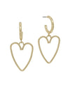 Open Heart Earrings-Earrings-What's Hot Jewelry-Inspired Wings Fashion