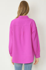 Long Sleeve Waffle Top-Shirts & Tops-Entro-Small-Orchid-Inspired Wings Fashion