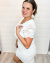 Fierce Scalloped Lace Dress-Dresses-Vine & Love-Small-White-Inspired Wings Fashion