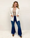 Fold Over Collar Blazer-Jacket-Jodifl-Small-Off White-Inspired Wings Fashion
