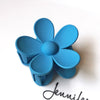 Flower Claw Clips-Hair Accessories-Alibaba-Blue-Inspired Wings Fashion