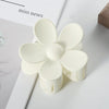 Flower Claw Clips-Hair Accessories-Alibaba-White-Inspired Wings Fashion