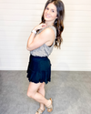 Linen Ruffled Shorts-bottoms-Allie Rose-Small-Berry-Inspired Wings Fashion