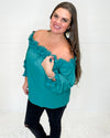 Off the Shoulder Ruffle Top-Tops-Vine & Love-Small-Black-Inspired Wings Fashion