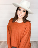 Open Back Oversized Sweater-Sweaters-Main Strip-Small-Hunter Green-Inspired Wings Fashion