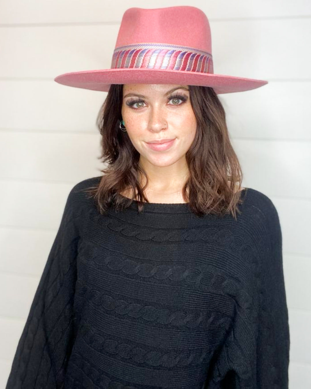 Lack of Color | The Melodic Fedora | Black Women's Wool Hat | 55cm (S) | Designer Hats | Express Shipping Available