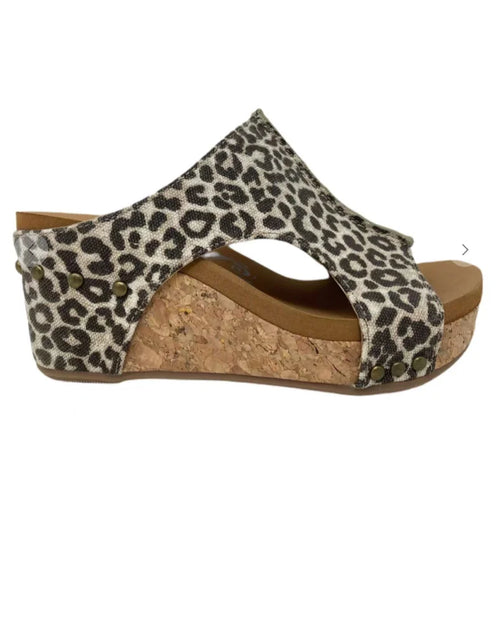 Besito Leopard Wedges-Shoes-Very G-6-Cream Leopard-Inspired Wings Fashion