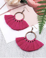 Everyday Tassel Earrings-Accessories-Inspired Wings Fashion-Light Pink-Inspired Wings Fashion