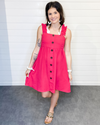 Solid Smocked Back Dress-Dresses-Staccato-Small-Royal-Inspired Wings Fashion