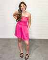 Strapless Tube Smocked Romper-Jumpsuits & Rompers-Heimish-Small-Black-Inspired Wings Fashion
